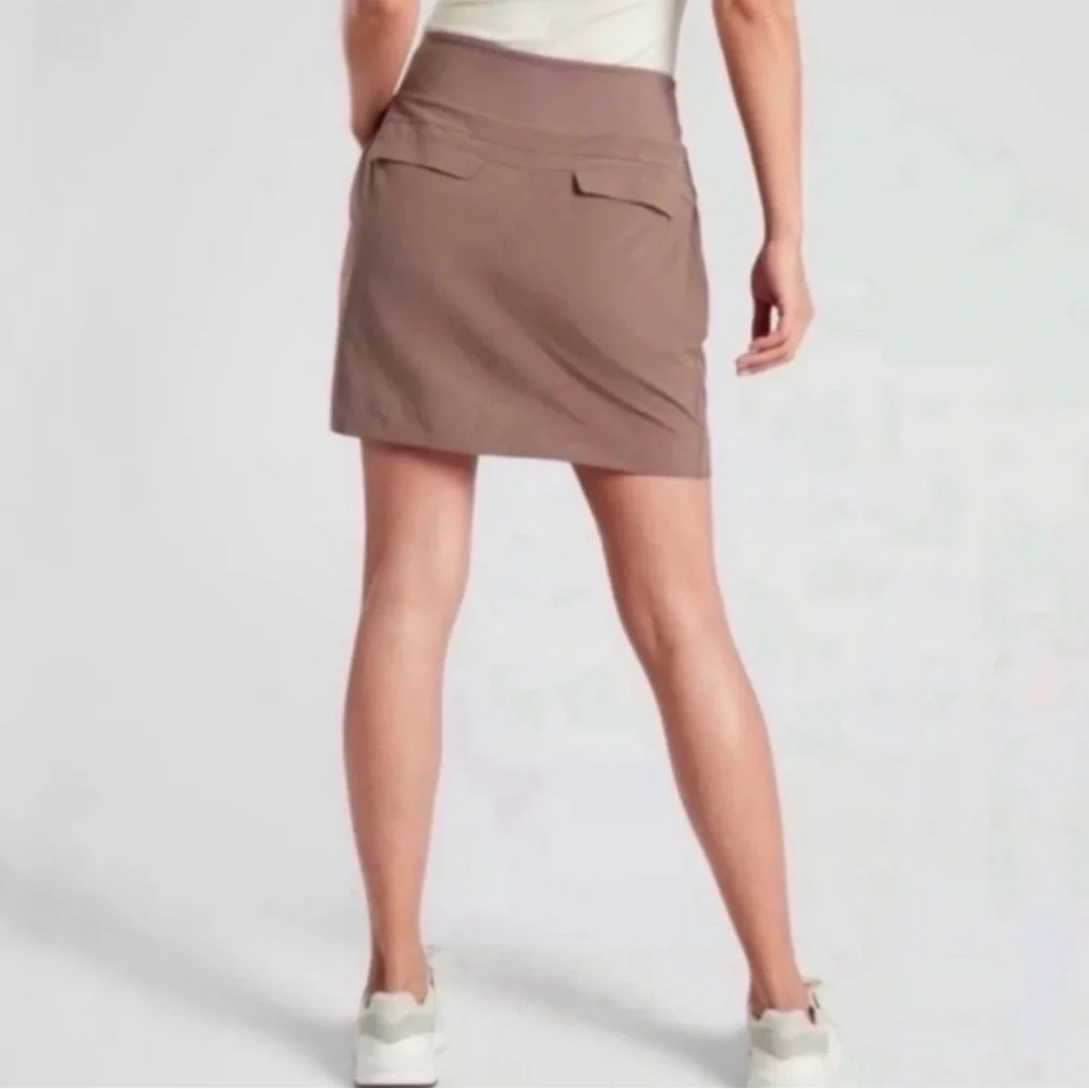Athleta Soho Skort in Dusty Rose Brown size 8 Tall - Picture 2 of 11